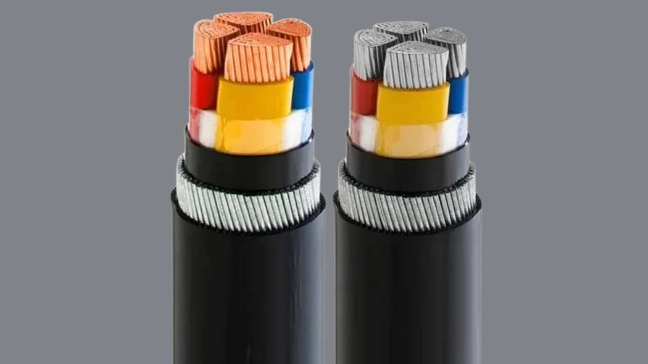 كابل نحاس متعدد النوى XLPE/PVC — 0.6/1 كيلوفولت