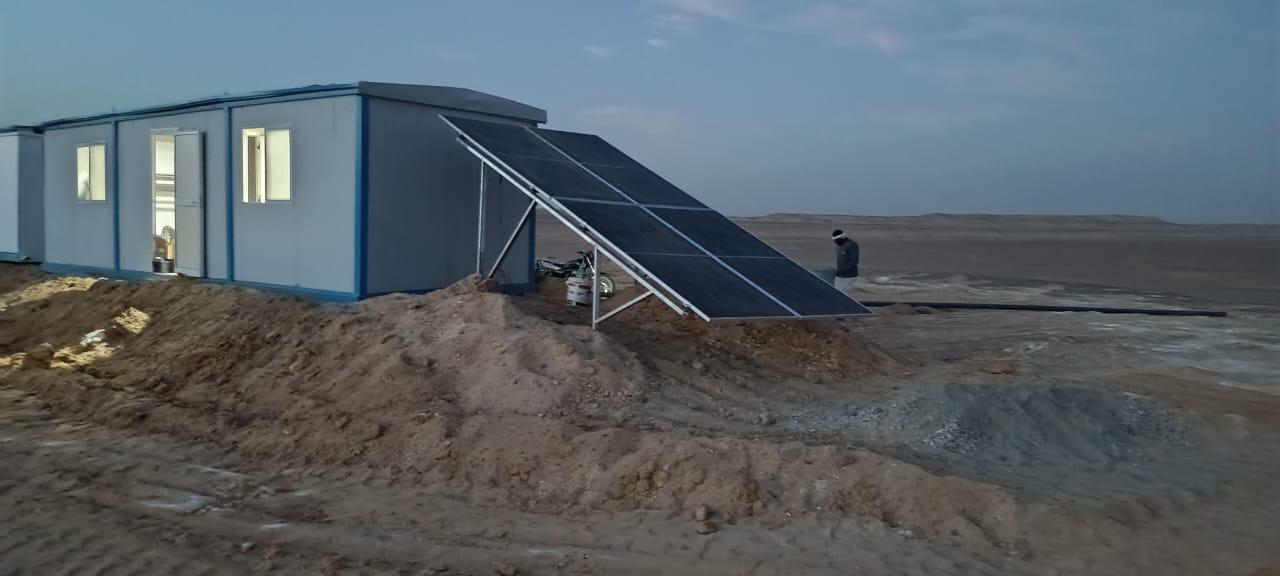 استراحة الضباط بمحجر جبل قطران — محطة 4 كيلووات